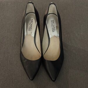 Michael Kors Black Pointed Toe Heels